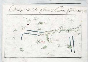 WHK 8 Reichs- und Französischer Krieg von 1688-1697 bis zum Frieden von Ryswick: Feldlager bei Sint-Lievens-Houtem, 25. August 1692