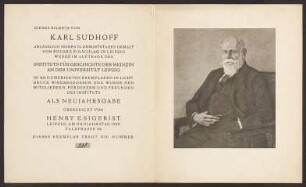 Sudhoff, Karl