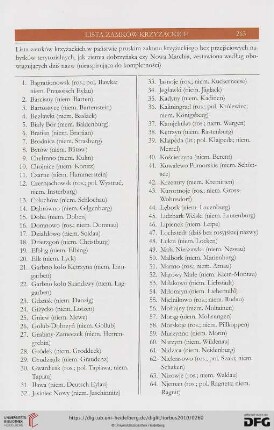 Lista zamków krzyżackich