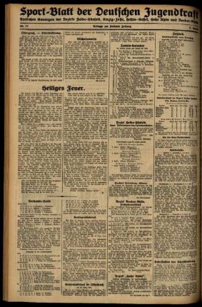 Zweite Ausgabe vom Donnerstag, den 02. April 1931.
