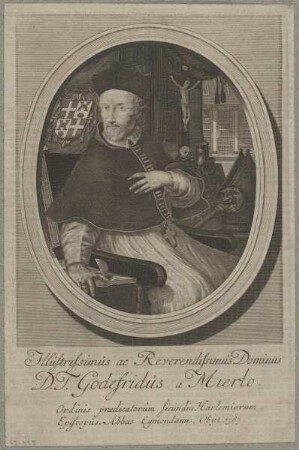 Bildnis des Godefridus a Mierlo