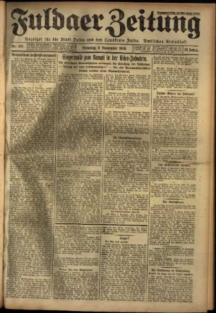 Ausgabe vom Dienstag, den 06. November 1928.