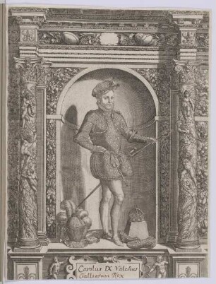 Bildnis des Carolus IX., König von Frankreich
