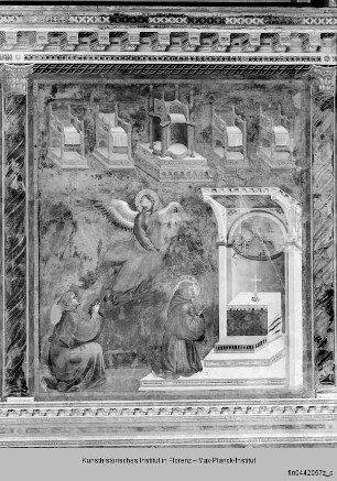 Franziskuslegende : Die Vision der Throne