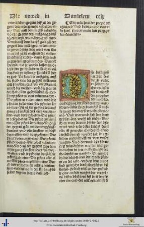 Die vorrede sant jheronimi in den propheten danielem