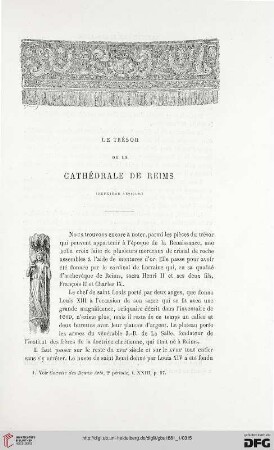 2. Pér. 23.1881: Le trésor de la cathédrale de Reims, [2]