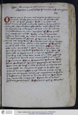 Johannes de Sacrobosco: Algorithmus