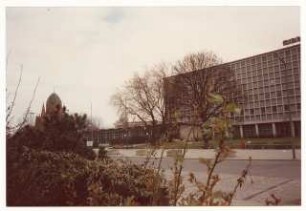 Amerika-Gedenkbibliothek, Berlin-Kreuzberg: Ansicht vom Blücherplatz