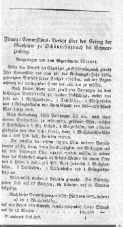 Bericht über die Staatseinnahmen für 1830-1833