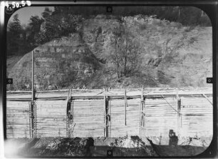 Arnstadt. Felsen Ritterstein (am Ortsausgang in Richtung Plaue)