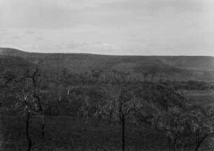 Schichtstufen : Blick auf eine Landschaft, die von mehreren Schichtstufen (veraltet: Landstufen) geprägt ist.