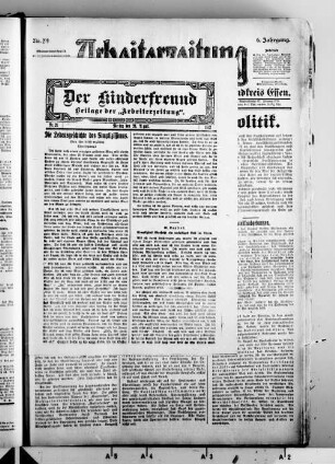 Der Kinderfreund. 1907-1914