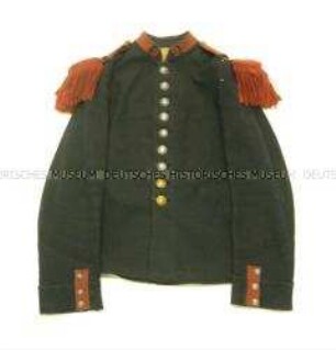 Uniformrock Modell 1900 für Mannschaften, Kürassier-Regiment Nr. 9, Frankreich