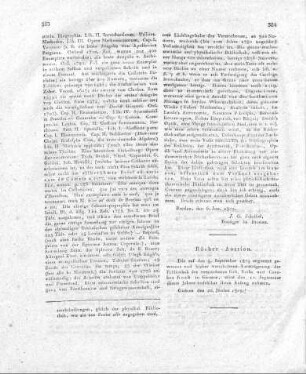 Bücher-Auction.