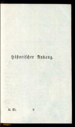 Historischer Anhang