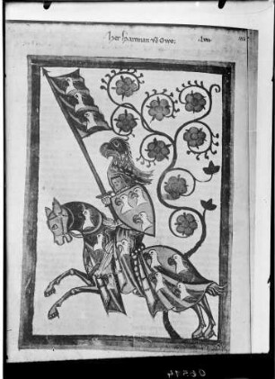Heidelberg Manesse Handschrift Zeichnung