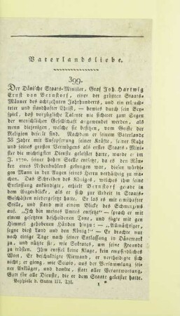 Vaterlandsliebe