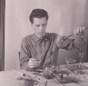 Glasbläser aus Lauscha, Dresden Weihnachtsausstellung 1959