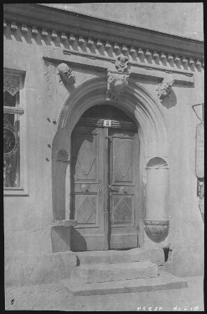 Torgau. Altes Portal in der Bäckerstraße
