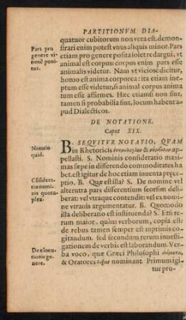 De Notatione. Caput XIX.