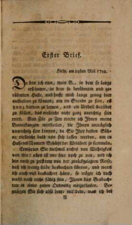 Briefe zur nähern Kenntniß von Halle