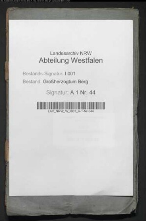 Das Münnichserbe, Kirchspiel Lamberti. (Vorakten der Kriegs- und Domänenkammer Münster)