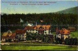 Ansicht des Kurhauses in Herrenwies