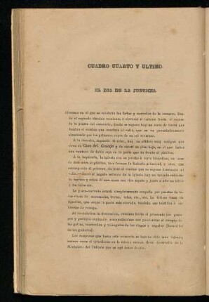 Cuadro cuarto y ultimo. - El dia de la justicia.