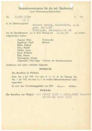Boeck, Werner