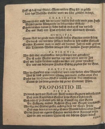 Propositio III