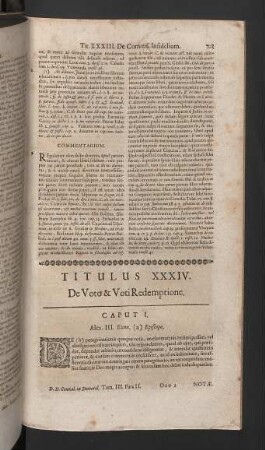 Titulus XXXIV.