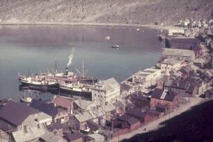 Reisefotos Norwegen. Hammerfest. Ortsansicht