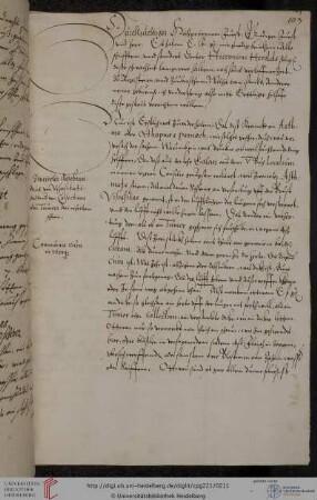 Georg Marius, Kommentar zu ärztlichen Konsilien von Hieronymus Herold für Pfalzgraf Ludwig VI. von der Pfalz