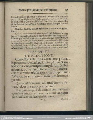 Caput VI. De Electione