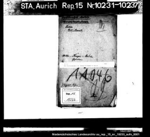Die Zulassung des J.D. Knoop als Bader in Aurich