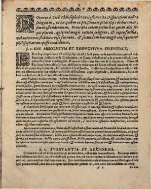 Conclusiones Ex Principiis Philosophicis Deductae