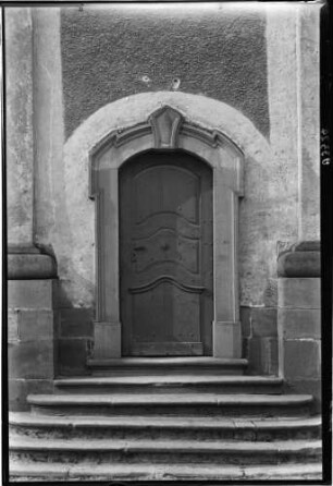 Kappelwindeck Katholische Kirche Santa Maria Außenansicht Ostportal