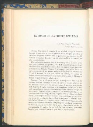 El prado de las cuatro bellezas