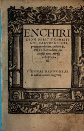 Enchiridion militis christiani