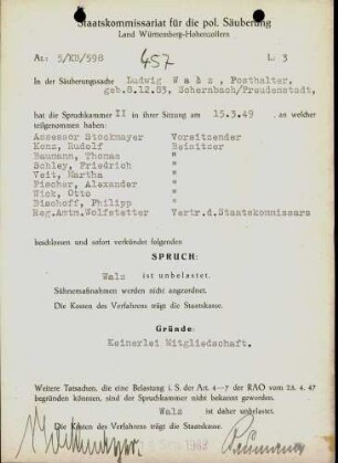 Walz, Ludwig