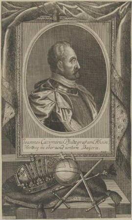 Bildnis des Joannes Casimirus, Pfalzgraf bei Rhein-Zweibrücken