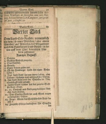 Vierter Titel