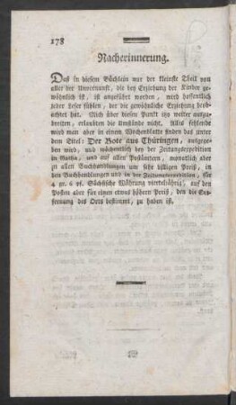 Nacherinnerung