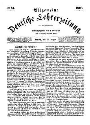 Fortschritt oder Rückschritt?