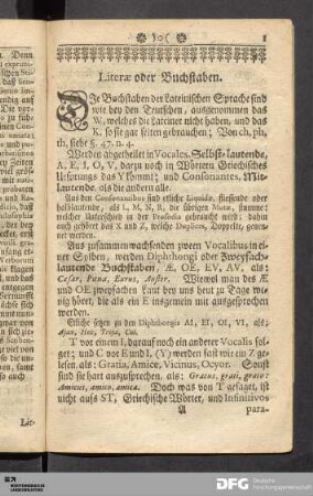 [Erleichterte Lateinische Grammatica]