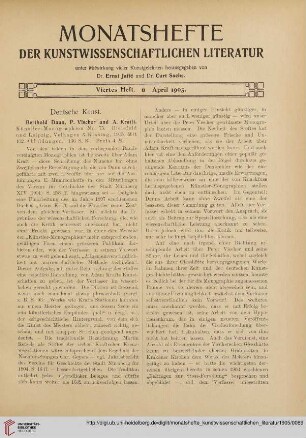 Viertes Heft (April 1905)