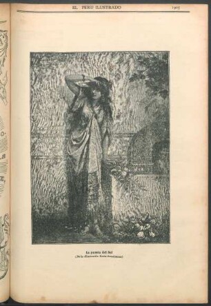 La puesta del Sol : (De "La Ilustración Norte-Americana.")