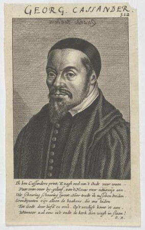 Bildnis des Georg Cassander