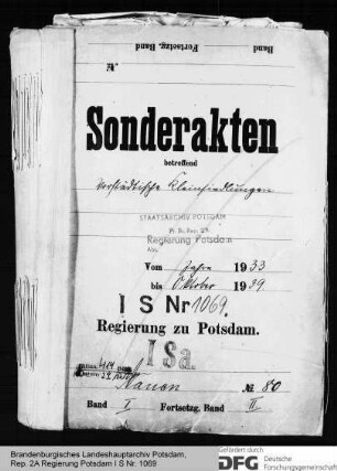 Kleinsiedlungen in Nauen, Kr. Osthavelland