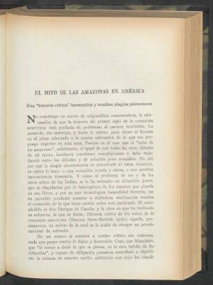 El mito de las Amazonas en América